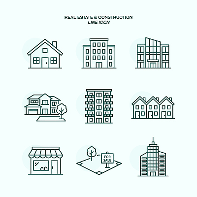 건축 일러스트 부동산 아파트 주택 빌딩 판매 상점 도시 구매 매물 국내일러스트 AI파일 건물 쇼핑 재산 파일형식 벡터