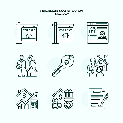 돈 일러스트 열쇠 부동산 그래프 주택 사람 판매 거래 표지판 계약 문서 임대 국내일러스트 AI파일 비즈니스 알림판 건물 경제 재산 파일형식 벡터