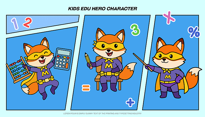 교육 감정 교과목 문구용품 학용품 필기구 장비 파일형식 벡터 영웅 캐릭터 수학 문제 칠판 학습 계산기 연필 수업 즐거움 일러스트 국내일러스트 AI파일