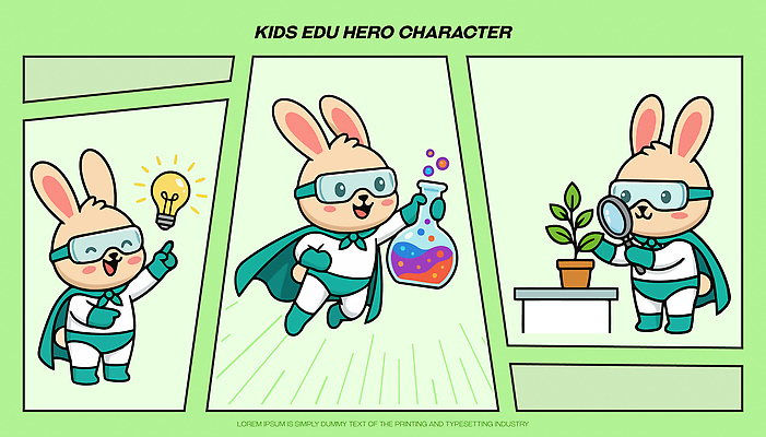 교육 감정 과학 의학 모션 실험 파일형식 벡터 영웅 캐릭터 실험실 전구 식물 약 학습 즐거움 관찰 실험기구 일러스트 국내일러스트 AI파일