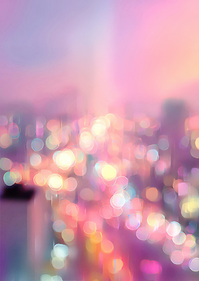 JPG 편집이미지 조명 풍경 건물 빛 도시 혼합 저녁 보케 블러 블러효과 이미지편집 AI컴퓨터그래픽 AI콘텐츠 건축물 밤 야간 파일형식 효과