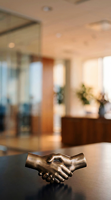 JPG 편집이미지 디자인 탁자 협력 악수 내부 사무실 조형물 공간 위치 편집실사 AI컴퓨터그래픽 AI콘텐츠 가구 비즈니스 미술 손짓 CG 파일형식