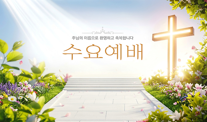 PSD 나무 편집이미지 꽃 종교 자연 교회 믿음 모임 기도 축복 예배 수요일 이미지편집 식물 감정 컨셉 생태계 요일 파일형식