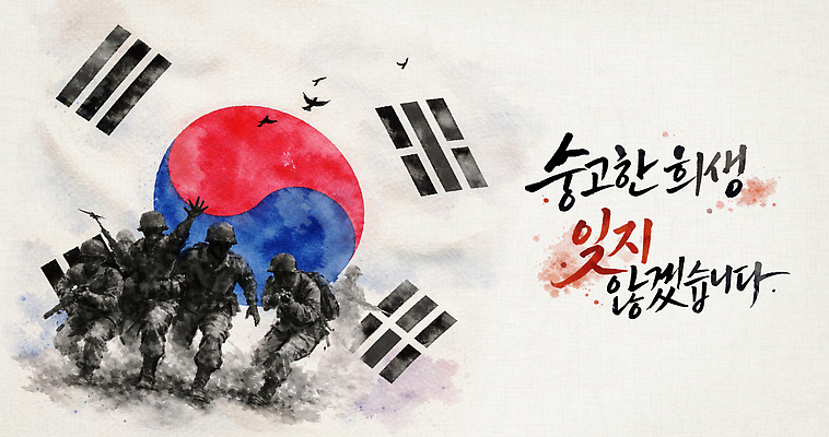 직업 기념일 감정 아시아 다수 모션 사람 국군 파일형식 호국보훈의달 여러명 남자 군인 한국 국기 행진 전쟁 상징 역사 나라 희망 전통 PSD 일러스트 국내일러스트 희생 캘리그라피 현충일