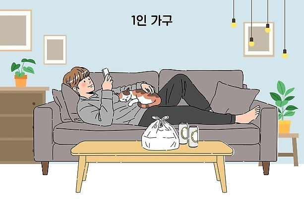 남자 여유 음식 일러스트 휴식 일상 생활 스마트폰 반려동물 소파 귀여움 고양이 방 편안함 배송 배달음식 자취 혼자 국내일러스트 AI파일 동물 감정 컨셉 의자 포유류 사람 라이프 핸드폰 스마트기기 감각 배달 파일형식 벡터