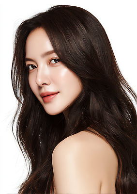 JPG 편집이미지 긴머리 헤어스타일 여자 미소 옆모습 빛 머리카락 매력적 헤어관리 의료성형뷰티 편집실사 AI인물포토 AI콘텐츠 뷰포인트 컨셉 표정 사람 뷰티 머리 CG 파일형식 AI포토 신체부위