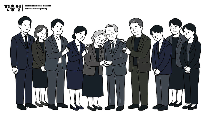 일러스트 안기 여러명 소중 현충일 추모 국내일러스트 AI파일 기념일 다수 컨셉 모션 사람 파일형식 벡터 호국보훈의달 이벤트 6월 날짜