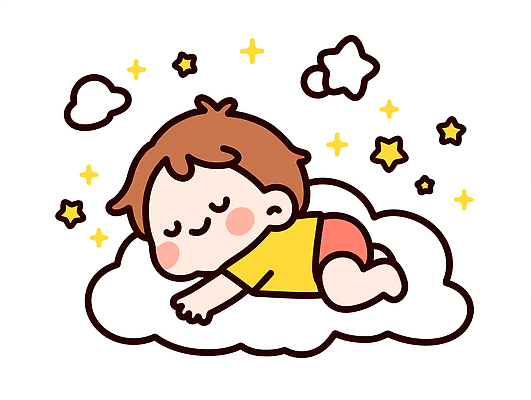 구름 행복 별 얼굴 일러스트 상상 아침 휴식 귀여움 꿈 아기 잠 편안함 국내일러스트 AI파일 주간 자연요소 감정 컨셉 사람 신체부위 감각 파일형식 벡터