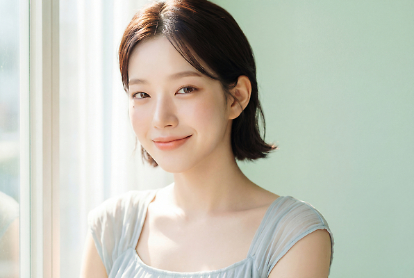 JPG 편집이미지 여자 행복 얼굴 미소 일상 햇빛 방 편안함 창가 피부관리 스킨케어 뷰티풀 의료성형뷰티 스타일 편집실사 AI인물포토 AI콘텐츠 감정 창문 표정 사람 라이프 신체부위 빛 뷰티 감각 CG 파일형식 AI포토