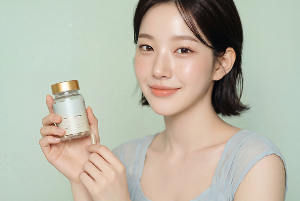 컨셉 표정 건강 관리 사람 신체부위 뷰티 CG 파일형식 AI포토 여자 미소 피부 건강관리 뷰티풀 화장품 상품 청춘 편집이미지 편집실사 JPG 의료성형뷰티 스킨케어 피부관리 AI인물포토 AI콘텐츠