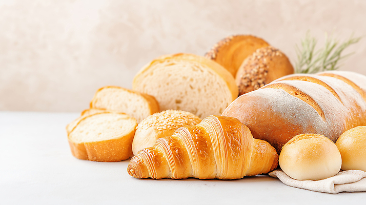 JPG 편집이미지 음식 빵 아침 디저트 따뜻함 요리 식사 빵집 바게트 크루아상 식빵 롤 밀가루 제빵 편집실사 AI포토 AI콘텐츠 주간 제과제빵 상점 가루 CG 파일형식 자연요소