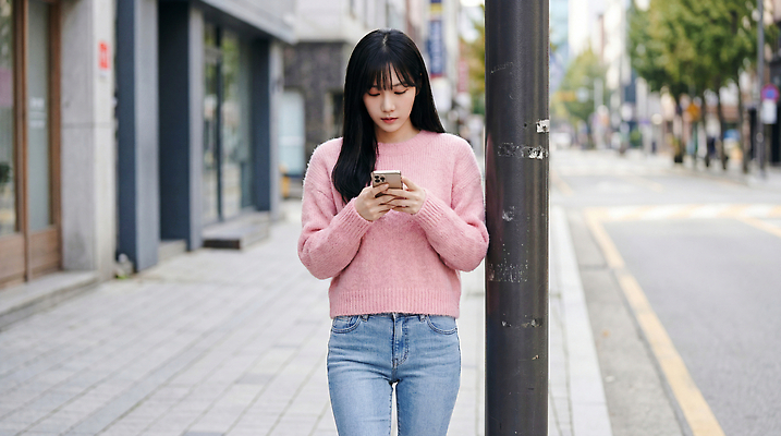 JPG 나무 편집이미지 여자 거리 거리풍경 안전 사람 야외 일상 핸드폰 걷기 상점 봄 도시 의료성형뷰티 편집실사 AI인물포토 AI콘텐츠 식물 계절 모션 풍경 라이프 전자제품 CG 파일형식 AI포토