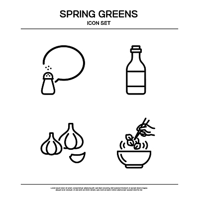음식 채소 라인일러스트 일러스트 재료 건강 마늘 요리 봄 샐러드 맛 병 영양 소금 요리중 봄나물 국내일러스트 AI파일 식기 계절 컨셉 모션 나물 파일형식 벡터