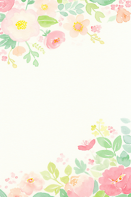 JPG 디자인 꽃 백그라운드 잎 일러스트 자연 수채화 봄 화사함 꽃프레임 뷰티풀 국내일러스트 AI일러스트 AI콘텐츠 식물 계절 컨셉 프레임 생태계 파일형식