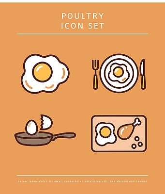 접시 음식 일러스트 아침 요리 세트 계란 식사 프라이팬 계란프라이 준비 영양 레시피 국내일러스트 AI파일 주간 식기 주방용품 알 계란요리 파일형식 벡터