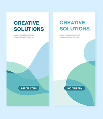 템플릿 디자인 배너템플릿 세로배너 곡선 추상 그래픽 현수막 모던 레이아웃 구성 배너세트 AI파일 배너 선 무늬 세로 세트 파일형식 벡터