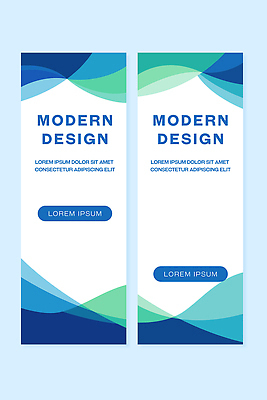 템플릿 디자인 배너 배너템플릿 세로배너 패턴 텍스트 추상 그래픽 초록색 파란색 현수막 서비스 배너세트 AI파일 컬러 무늬 세로 세트 파일형식 벡터