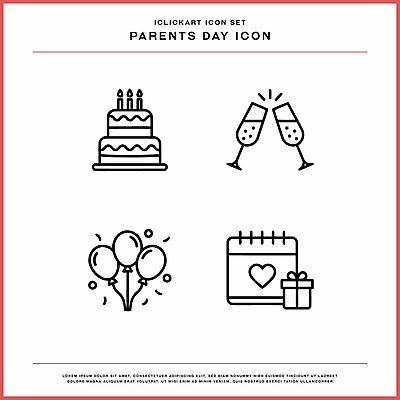 기호 일러스트 가족 선물 사랑 이벤트 파티 달력 축하 샴페인 어버이날 생일케이크 가정의달 풍선 국내일러스트 AI파일 문자 기념일 감정 컨셉 관계 주류 케이크 5월 파일형식 벡터
