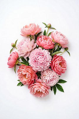 JPG 식물 편집이미지 꽃잎 꽃 화초 꽃다발 장식 봄 봉오리 모란 편집실사 AI포토 AI콘텐츠 계절 CG 파일형식