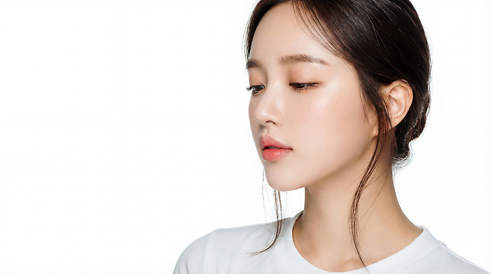 JPG 모델 편집이미지 헤어스타일 여자 얼굴 머리 피부 흰배경 뷰티풀 의료성형뷰티 편집실사 AI인물포토 AI콘텐츠 백그라운드 사람 신체부위 흰색 CG 파일형식 AI포토