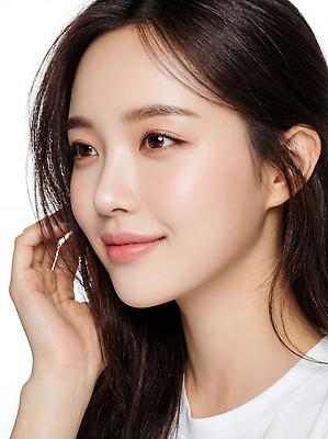 JPG 모델 편집이미지 여자 얼굴 미소 화장 뷰티 머리 피부 의료성형뷰티 편집실사 AI인물포토 AI콘텐츠 표정 사람 신체부위 CG 파일형식 AI포토