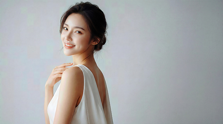 JPG 모델 편집이미지 옷 여자 포즈 스튜디오 표정 미소 뷰티풀 의료성형뷰티 편집실사 AI인물포토 AI콘텐츠 사람 CG 파일형식 AI포토