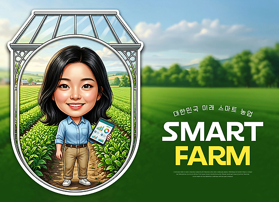 PSD 편집이미지 여자 농업 미래 기술 한명 들기 태블릿 농장 환경 농사 기계 온실 스마트팜 청년농부 이미지편집 1 산업 컨셉 모션 사람 전자제품 스마트기기 농부 파일형식