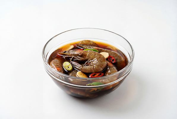 JPG 편집이미지 한식 음식 재료 고추 새우 한국 요리 맛 해산물 간장 한그릇 새우장 편집실사 AI포토 AI콘텐츠 1 아시아 컨셉 채소 갑각류 양념 CG 파일형식 동물 나라