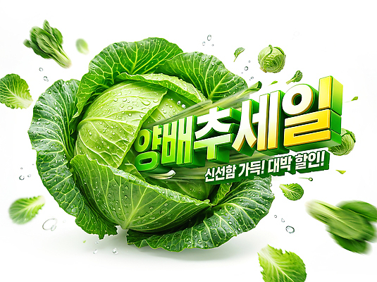 편집이미지 농업 채소 세일 파일형식 양배추 신선 이벤트 판매 음식 농작물 재료 요리 건강 이미지편집 PSD 특가판매