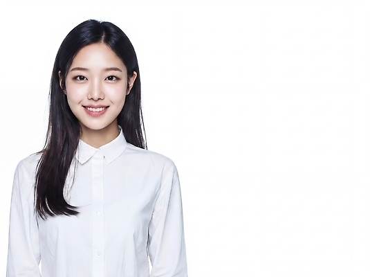 JPG 편집이미지 여자 표정 미소 웃음 앞모습 의료성형뷰티 스타일 편집실사 AI인물포토 AI콘텐츠 뷰포인트 사람 CG 파일형식 AI포토