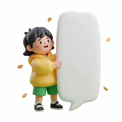 PSD 편집이미지 디자인 어린이 말풍선 웃음 즐거움 편집3D 감정 표정 사람 3D 파일형식 디지털합성