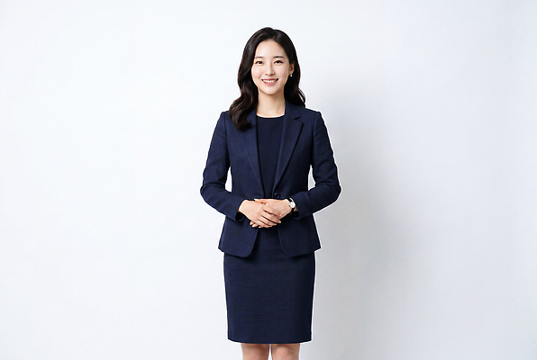 JPG 편집이미지 옷 여자 비즈니스 서기 미소 정장 전문 의료성형뷰티 편집실사 AI인물포토 AI콘텐츠 모션 표정 사람 CG 파일형식 AI포토