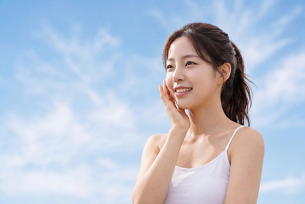 JPG 편집이미지 손 여자 행복 감정 얼굴 자연 하늘 웃음 야외 일상 다양 즐거움 뷰티풀 순간 의료성형뷰티 편집실사 AI인물포토 AI콘텐츠 다수 표정 사람 라이프 신체부위 CG 생태계 파일형식 AI포토 생활