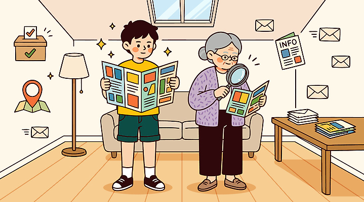 할머니 지도 일러스트 가족 탁자 손자 소파 자료 정보 투표 편지 읽기 확대경 국내일러스트 AI파일 여자 노년 남자 가구 의자 관계 모션 선거 손주 파일형식 벡터 생활용품 사람 성인 민주주의 오브젝트
