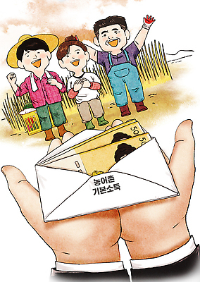 직업 감정 산업 관계 표정 사람 신체부위 시골 재산 지원 파일형식 여자 남자 지원금 농부 봉투 돈 기쁨 손 세명 농업 소득 농촌 가족 웃음 공동체 경제 정책 PSD 국내일러스트 일러스트 감사 행복