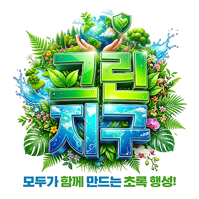 PSD 편집이미지 함께함 이벤트 타이포그라피 자연보호 환경 그린캠페인 생태계 나무심기 녹지 실천 이미지편집 문자 캠페인 컨셉 자연 보호 심기 파일형식
