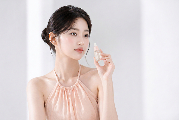 JPG 편집이미지 시선 여자 생각 관리 성인 뷰티 깨끗함 화장품 상품 집중 피부 향수 피부관리 스킨케어 의료성형뷰티 편집실사 AI인물포토 AI콘텐츠 컨셉 사람 신체부위 CG 파일형식 AI포토