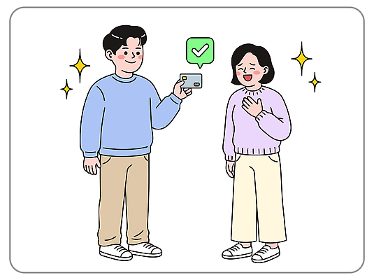 여자 남자 일러스트 표정 대화 웃음 친구 소통 질의응답 상호작용 국내일러스트 AI파일 컨셉 관계 말하기 사람 파일형식 벡터