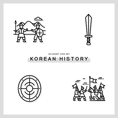 무기 라인일러스트 일러스트 군대 한국 방어 검 한국사 전쟁 방패 전사 국내일러스트 AI파일 아시아 역사 파일형식 벡터 나라