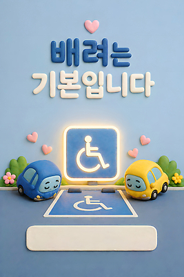 JPG 편집이미지 기호 디자인 자동차 안내 파란색 공간 정보 주차 장애인 주차장 기본 장애인전용 중요성 장애인주차구역 이미지편집 AI컴퓨터그래픽 AI콘텐츠 문자 육상교통 컬러 컨셉 장애 파일형식 교통수단 교통
