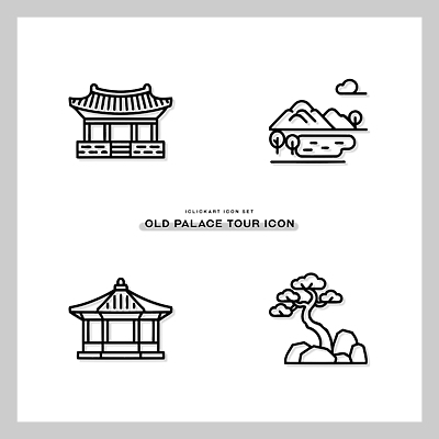 나무 전통 문화 예술 여행 일러스트 자연 산 한국 풍경 건물 궁전 바위 국내일러스트 AI파일 식물 건축물 아시아 고건축 생태계 파일형식 벡터 건축 나라