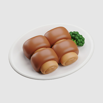 PSD 편집이미지 접시 음식 채소 식사 우족 맛있는 편집3D 식기 육류 3D 파일형식 식재료 디지털합성
