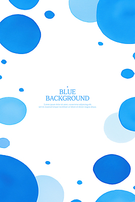 PSD 디자인 백그라운드 무늬 일러스트 추상 파란색 흰색 원형 배열 그림 심플 스타일 국내일러스트 도형 컬러 파일형식