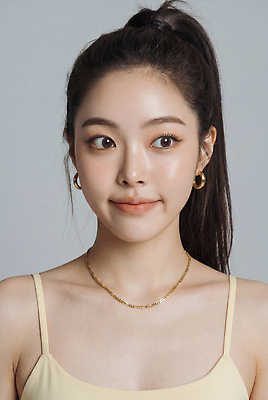 JPG 모델 편집이미지 헤어스타일 여자 패션 목걸이 장신구 표정 운동 귀걸이 피부 의료성형뷰티 스타일 편집실사 AI인물포토 AI콘텐츠 건강 사람 신체부위 CG 파일형식 AI포토