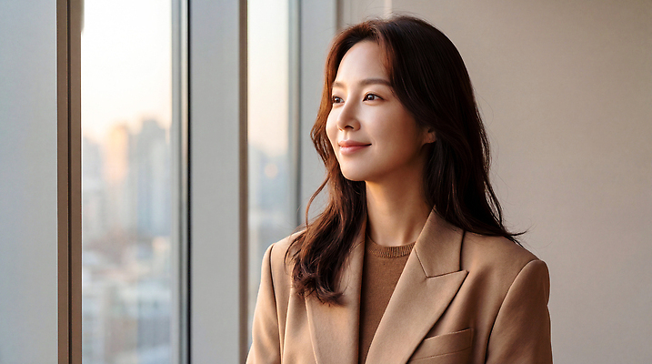 JPG 편집이미지 여자 감정 생각 겨울 창문 직장 일상 빛 태양 도시 저녁 의료성형뷰티 전경 편집실사 AI인물포토 AI콘텐츠 자연요소 계절 회사 사람 풍경 라이프 밤 야간 CG 파일형식 탑뷰 AI포토 비즈니스 생활