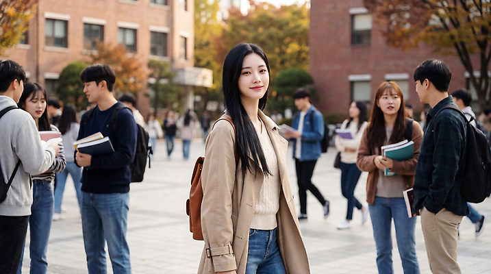 JPG 편집이미지 학생 여학생 여자 대학생 웃음 책 친구 학습 모임 사회 그룹 대학교 의료성형뷰티 편집실사 AI인물포토 AI콘텐츠 교육 학교 관계 표정 사람 CG 공동체 파일형식 AI포토