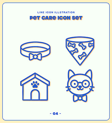 선 일러스트 관리 반려동물 세트 스카프 고양이 심플 개목걸이 개집 펫케어 캣하우스 국내일러스트 고양이목걸이 AI파일 동물 포유류 목도리 애견용품 파일형식 벡터 애묘용품 잡화 반려용품 오브젝트