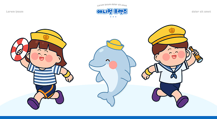 동물 어린이 바다 일러스트 놀이 함께함 해변 여름 친구 수영 수중동물 망원경 즐거움 돌고래 구명부환 국내일러스트 AI파일 계절 감정 컨셉 포유류 관계 사람 수상스포츠 안전장비 튜브 파일형식 벡터 스포츠 안전 장비