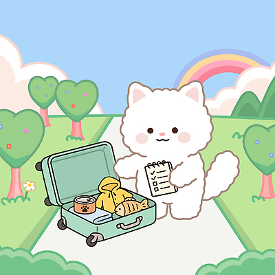 동물 옷 공원 음식 여행 무지개 가방 일러스트 자연 하늘 소풍 귀여움 고양이 즐거움 준비 체크리스트 국내일러스트 펫캉스 AI파일 자연요소 잡화 공공시설 감정 컨셉 포유류 바캉스 반려동물 야외활동 생태계 파일형식 벡터 휴가 시설