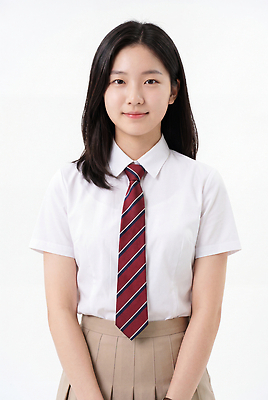 JPG 편집이미지 학생 긴머리 여학생 교복 학교 청소년 표정 단정 의료성형뷰티 편집실사 AI인물포토 AI콘텐츠 헤어스타일 옷 여자 교육 컨셉 사람 CG 파일형식 AI포토